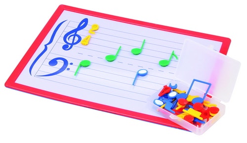 Magnetische muziek whiteboard