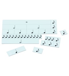 Noten vergelijk spel