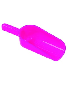 Kunststof zand schep roze