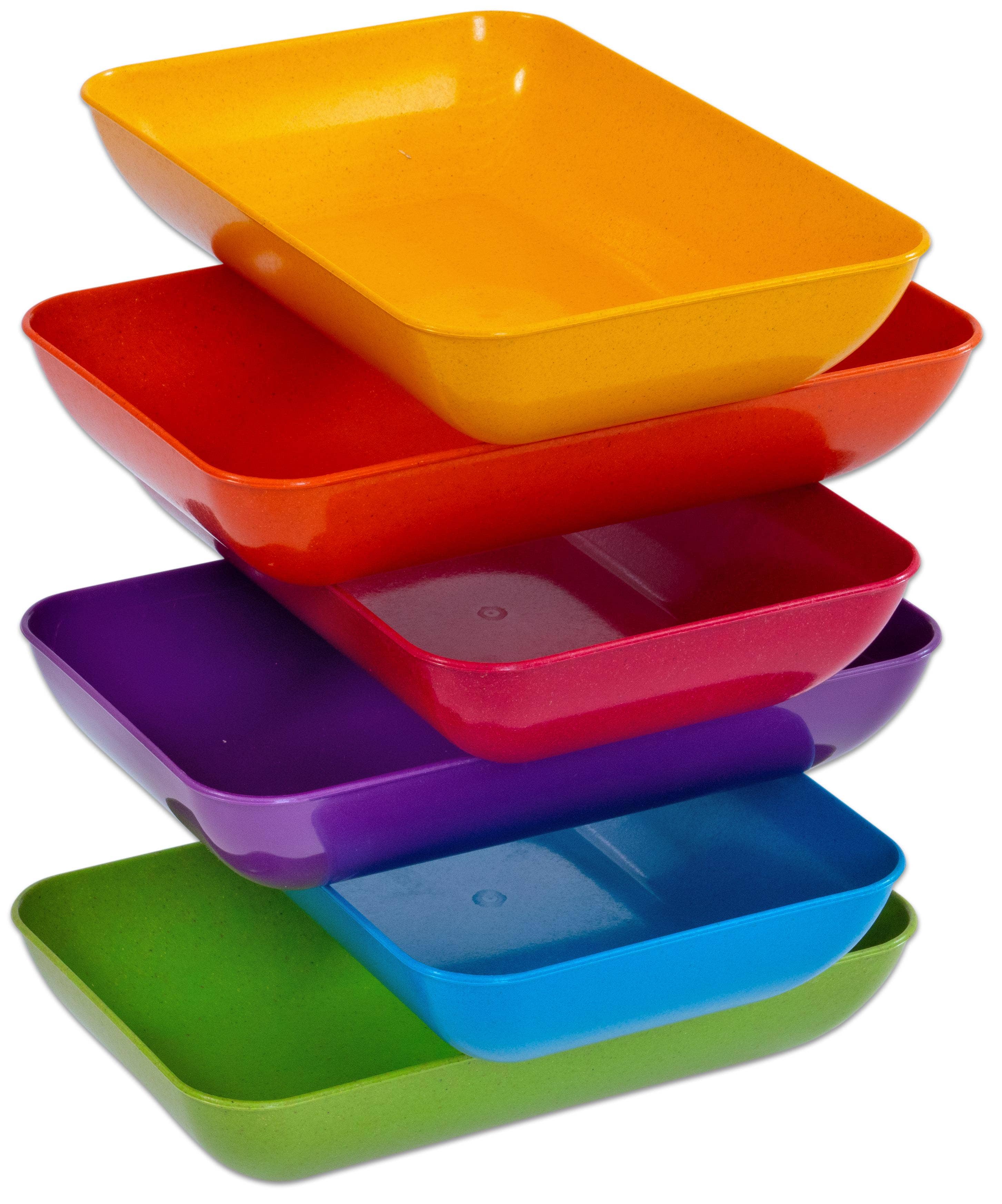 TreeNside Biokunststof sorteerschalen set 6/St. 47x23x147 gekleurd