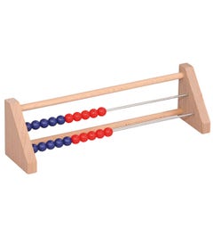 Telraam tot 20 rood/blauw