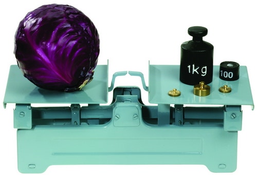 Grote weegschaal van metaal- 5 kg