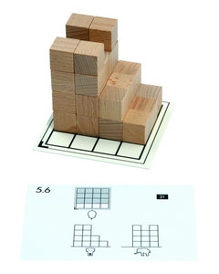 Cubo 3D werkkaarten voor het 3D inzicht - moeilijkheidsgraad 5