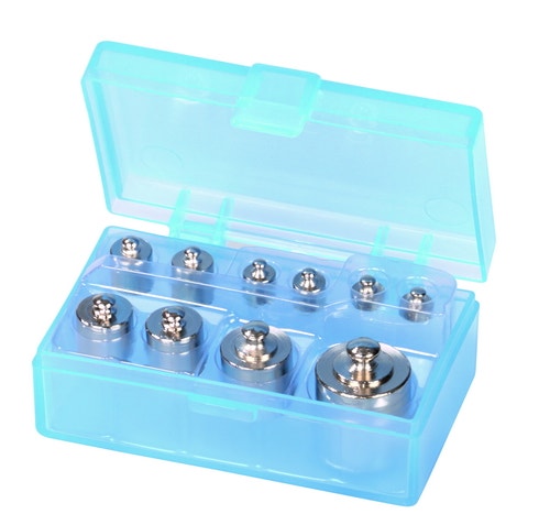 Gewichtenset RVS met kleine gewichtjes