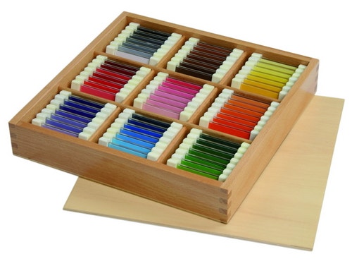 Montessori kleuren tabletten (63 stuks)