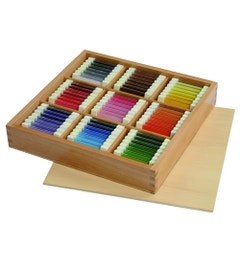 Montessori kleuren tabletten (63 stuks)