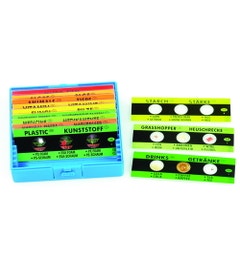 Geprepareerde microscoopglaasjes (12 ex.)