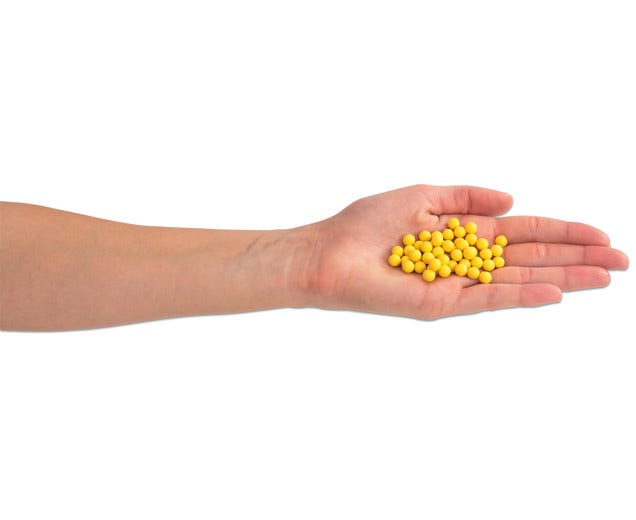 Set vervangende balletjes voor de splitsbox