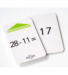 Kaarten voor de magische hoed (aftrekken van tientallen)