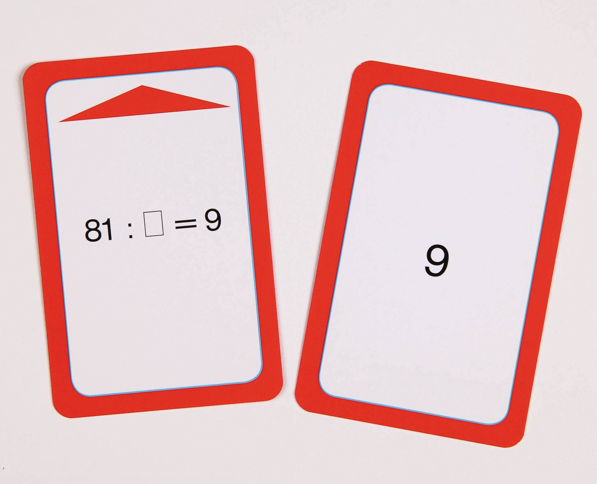 Kaarten voor de magische hoed (delen door 6- 7- 8 en 9)