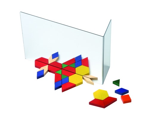 Onbreekbare spiegel (16 x 10 cm)