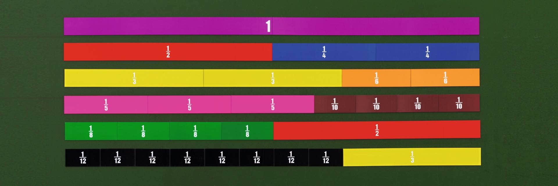 Magnetische breuken stroken (4-5 cm) in kartonnen doos