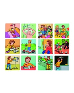 Magnetische beeldkaarten (de dag van een kind)