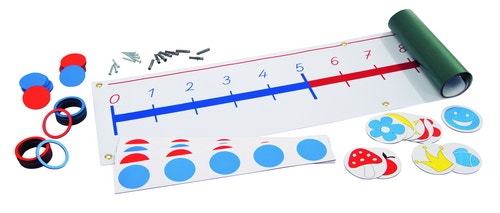Magnetische getallenlijn 0-20