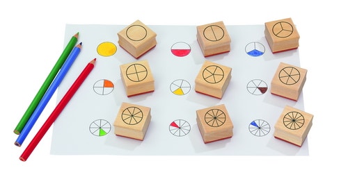 Ronde breuken stempels