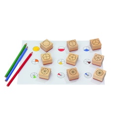 Ronde breuken stempels