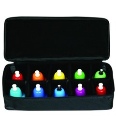 Hand klokken (10 stuks in opbergtas)