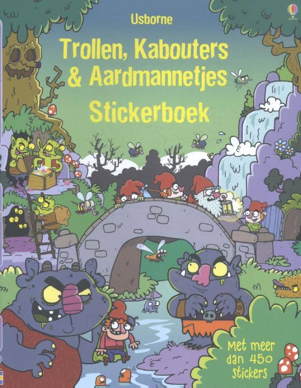 Trollen; kabouters en aardmannetjes stickerboek