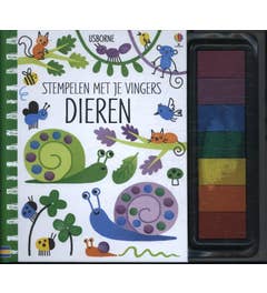 Stempelen met je vingers - Dieren