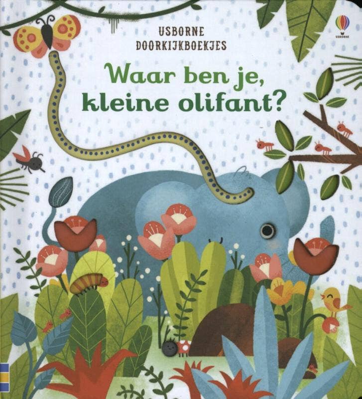 Waar ben je; kleine olifant ?
