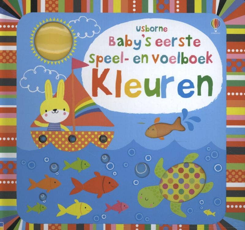 Baby's allereerste speel- en voelboek - Kleuren