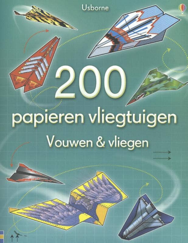 200 Papieren vliegtuigen-vouwen en vliegen