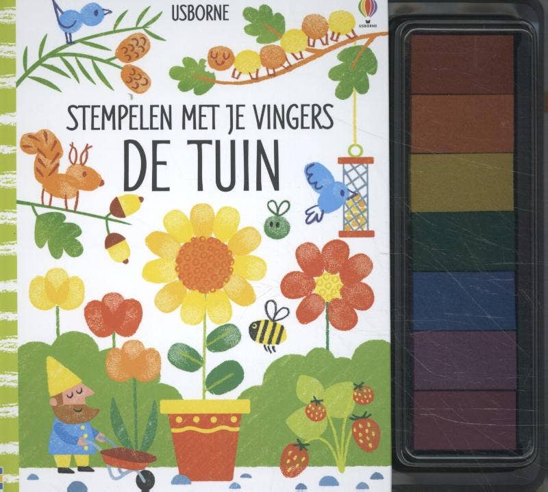 Stempelen met je vingers De Tuin