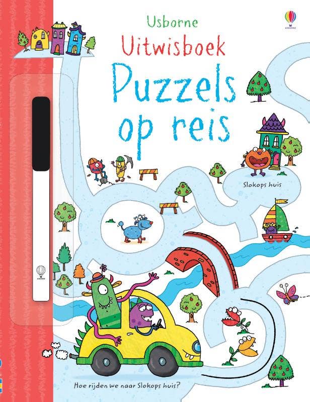 Uitwisboek - Puzzels op reis