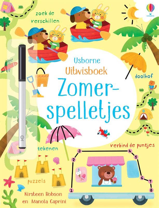 Uitwisboek - Zomerspelletjes