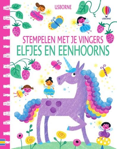 Stempelboek - Eenhoorns en elfjes