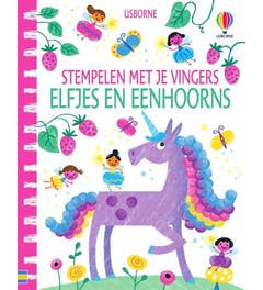 Stempelboek - Eenhoorns en elfjes
