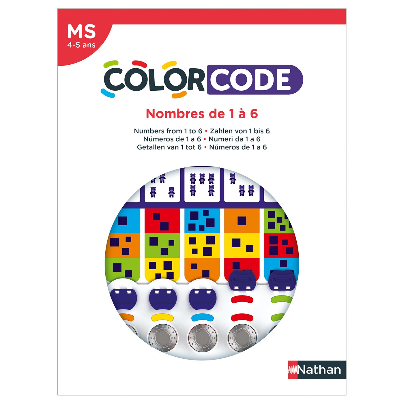 ColorCode - Getallen 1 t/m 6