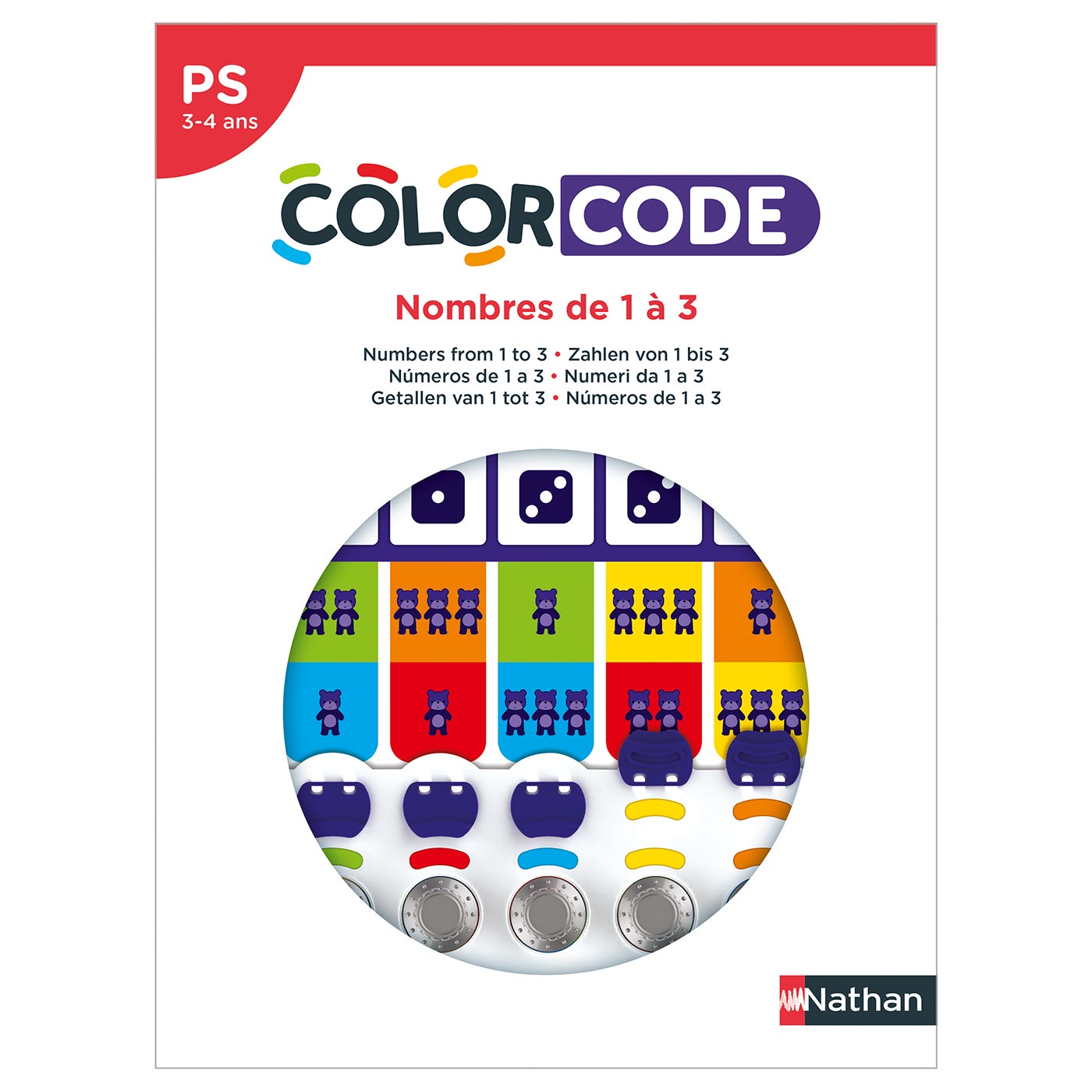 ColorCode - Getallen 1 t/m 3