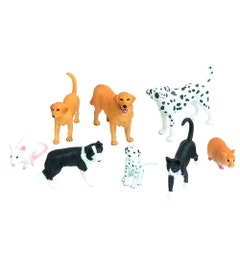 Huisdieren (set van 8 ex.)