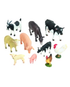 Boerderijdieren set 3 (10 ex.)