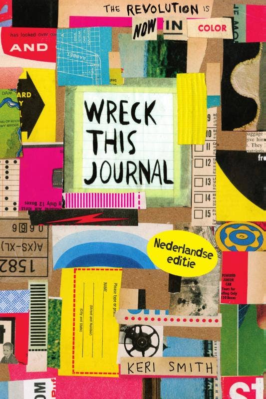 Wreck this journal; nu in kleur!
