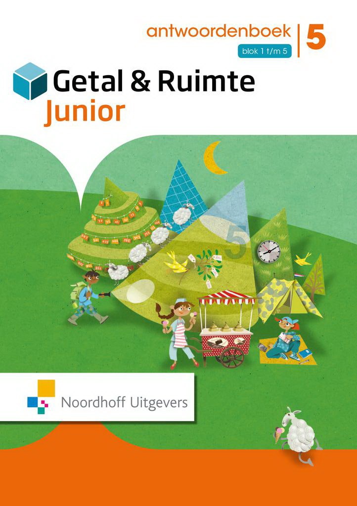 Getal & Ruimte Junior - Antwoordenboek leerwerkboek - Deel 1 - Groep 5