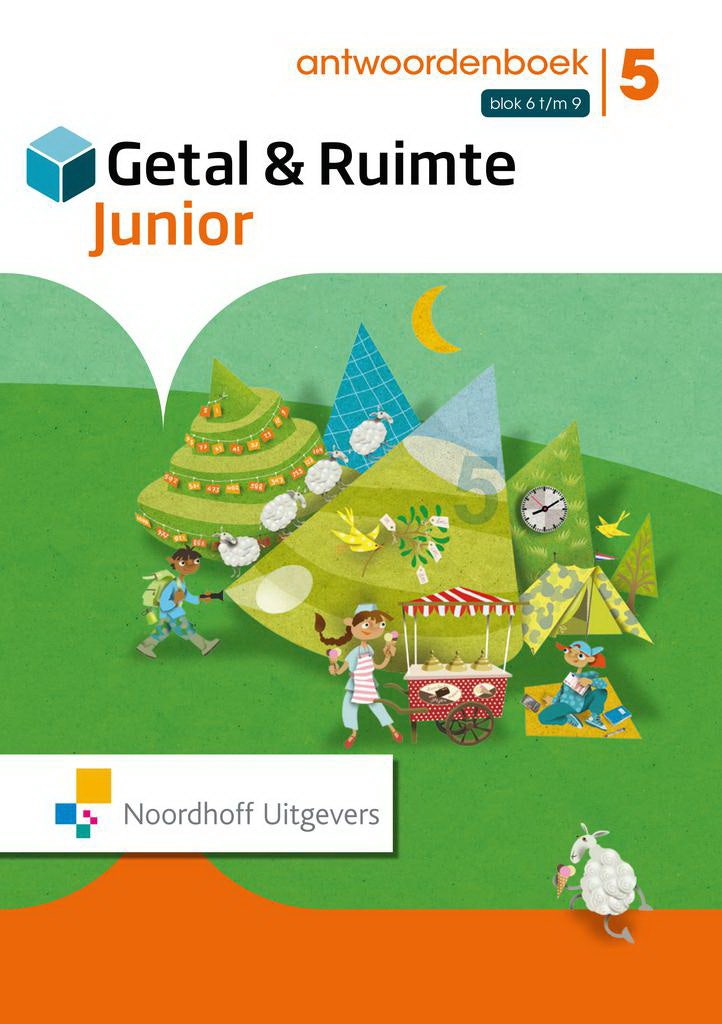 Getal & Ruimte Junior - Antwoordenboek leerwerkboek - Deel 2 - Groep 5