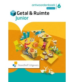 Getal & Ruimte Junior - Antwoordenboek leerwerkboek - Deel 1 - Groep 6