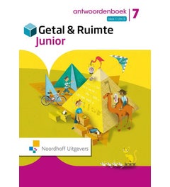 Getal & Ruimte Junior - Antwoordenboek leerwerkboek - Deel 1 - Groep 7
