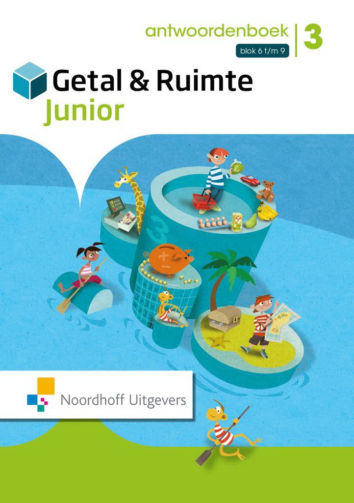 Getal & Ruimte Junior antwoordenboek leerwerkboek groep 3 deel 2