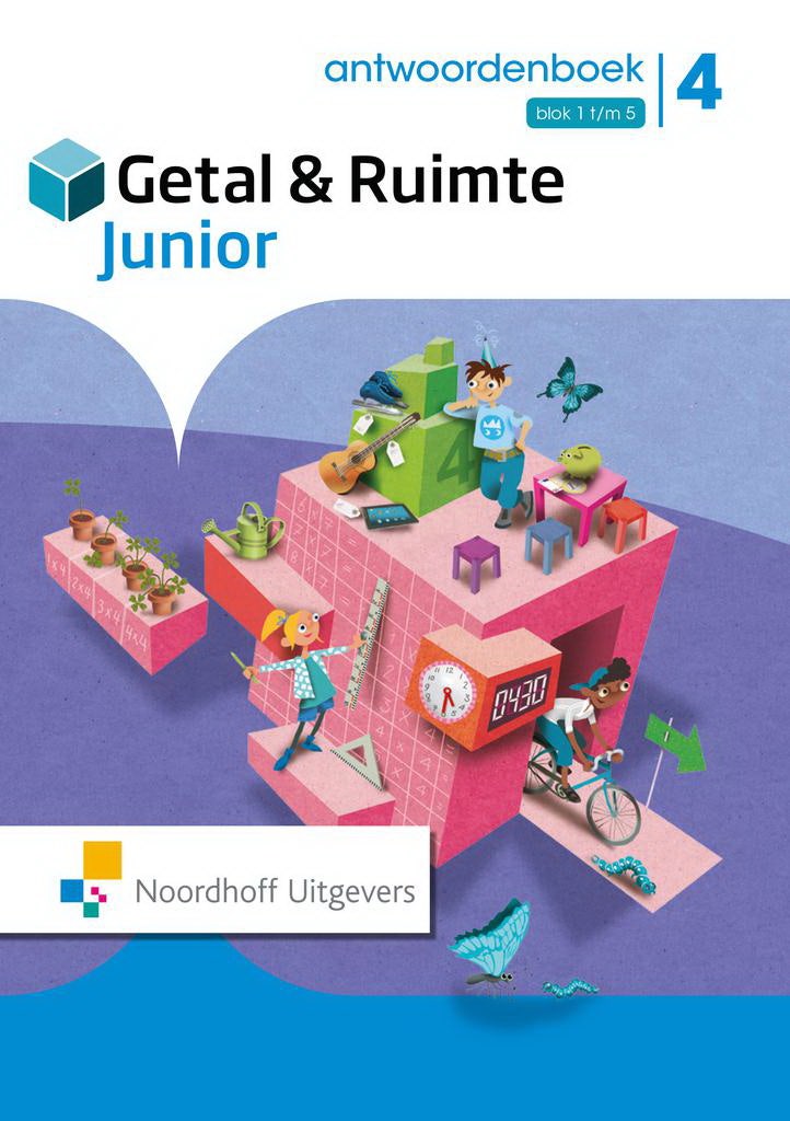 Getal & Ruimte Junior - Antwoordenboek - Deel 1 - Groep 4