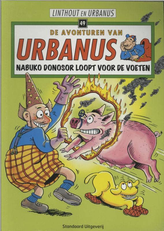 De avonturen van Urbanus - Nabuko Donosor loopt voor de voeten