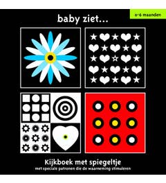 Baby ziet... - kijkboek met spiegeltje 0-6 maanden