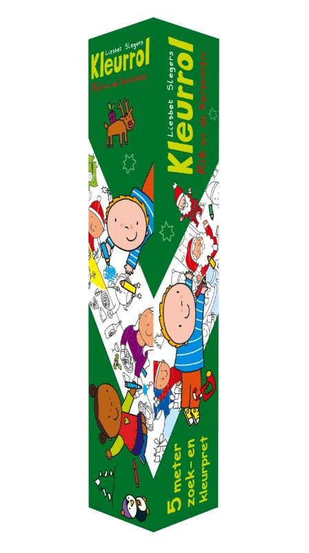 Rik - Kleurrol Rik en de Kerstman