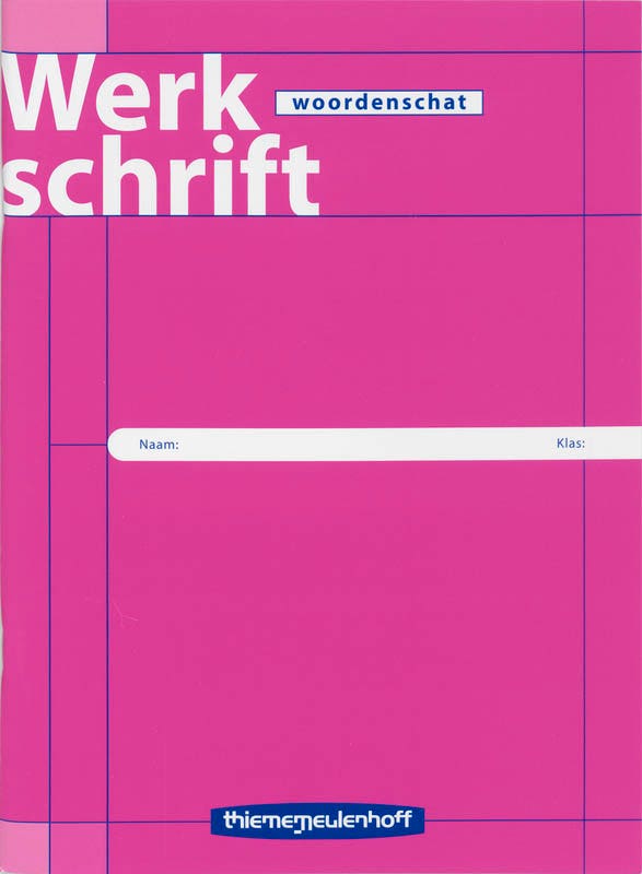 Werkschrift Woordenschat