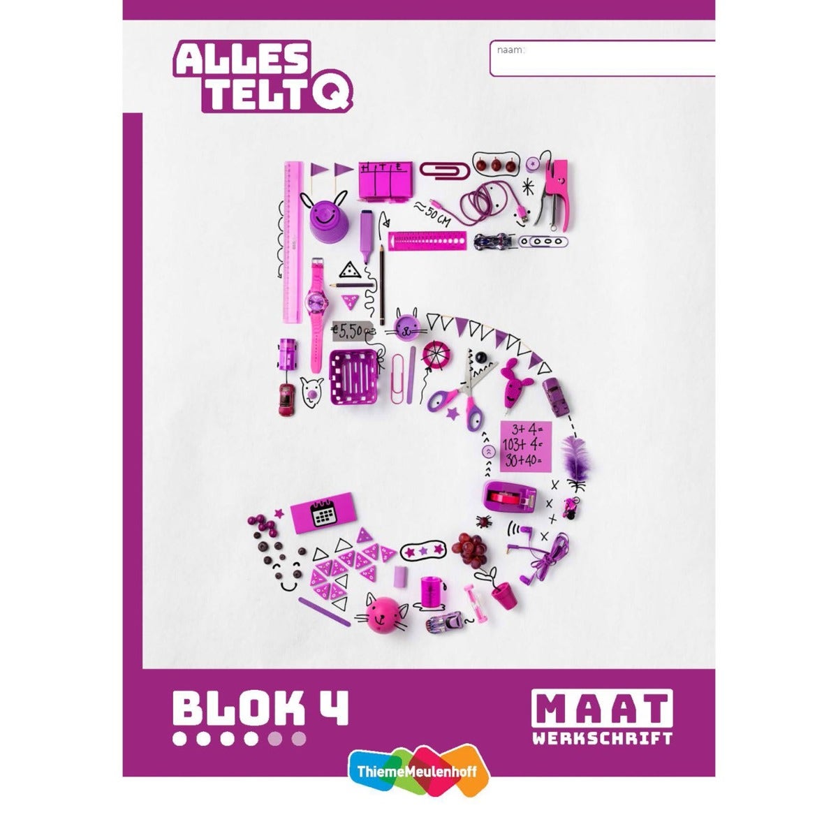 Alles telt Q Leerwerkschriften maat blok 4 t/m 6 groep 5