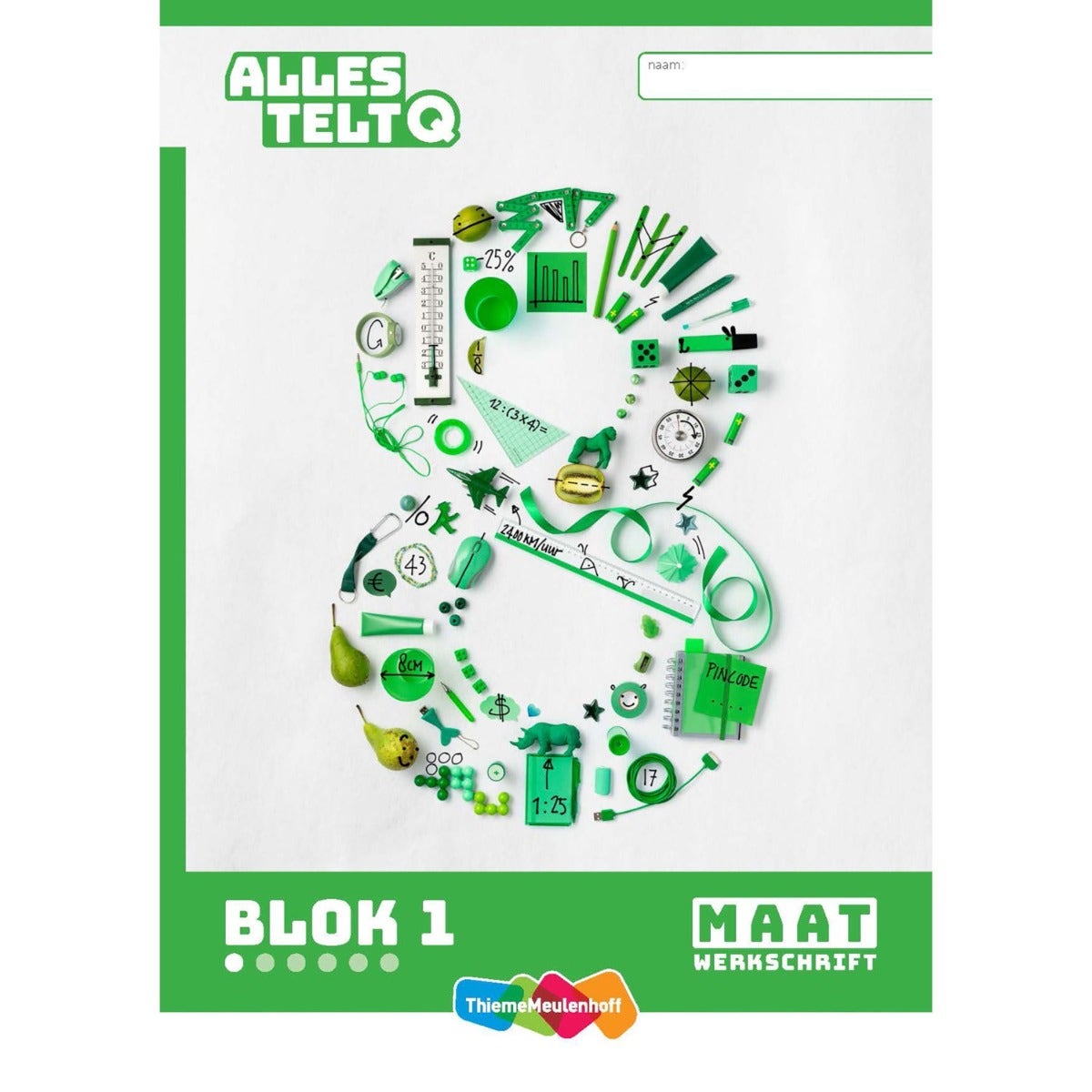 Alles telt Q Leerwerkschriften basis blok 1 t/m 3 groep 8