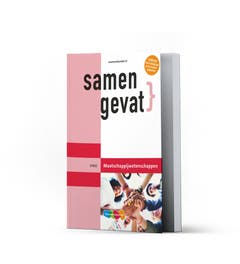 Samengevat vwo Maatschappijwetenschappen