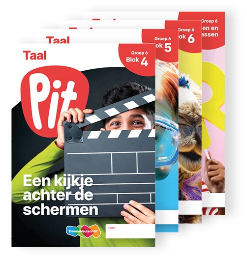 Pit Taal leerwerkschrift Basis groep 6 - blok 4 t/m 6 